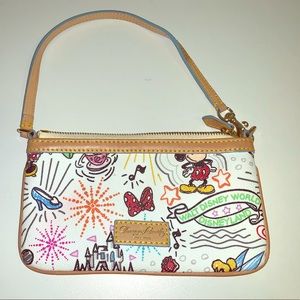 Disney Dooney & Bourke leather wristlet
